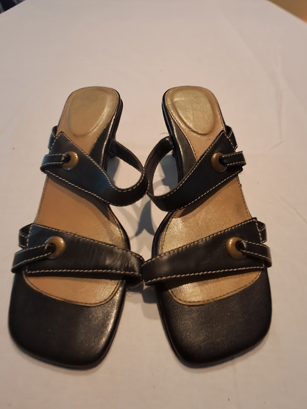Fioni Black Women's Slide Sandals Size 7